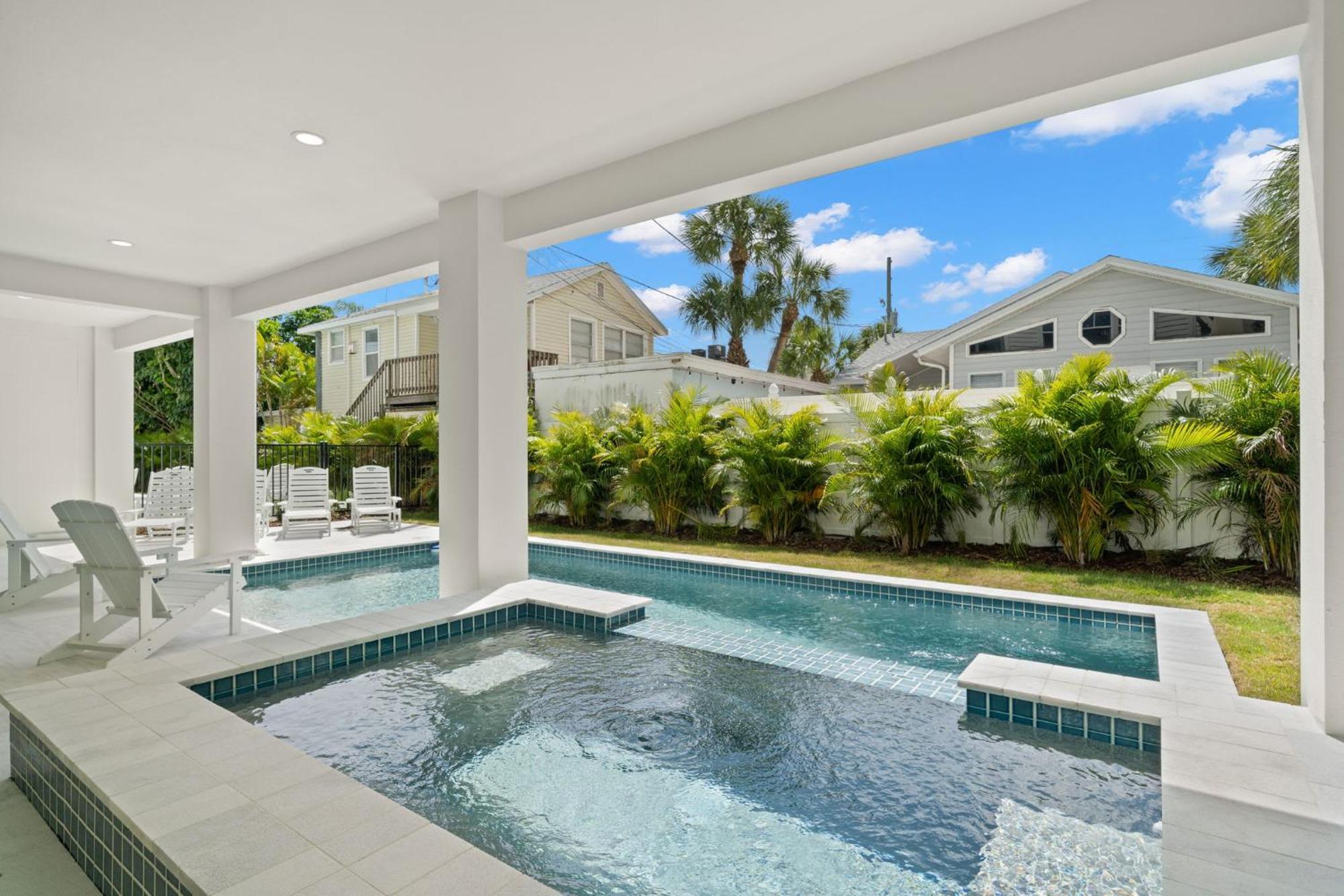 The Akoya & Pearl Houses At The Gemma - 2 Homes With Private Pools Just Steps To Clearwater Beach Exterior foto